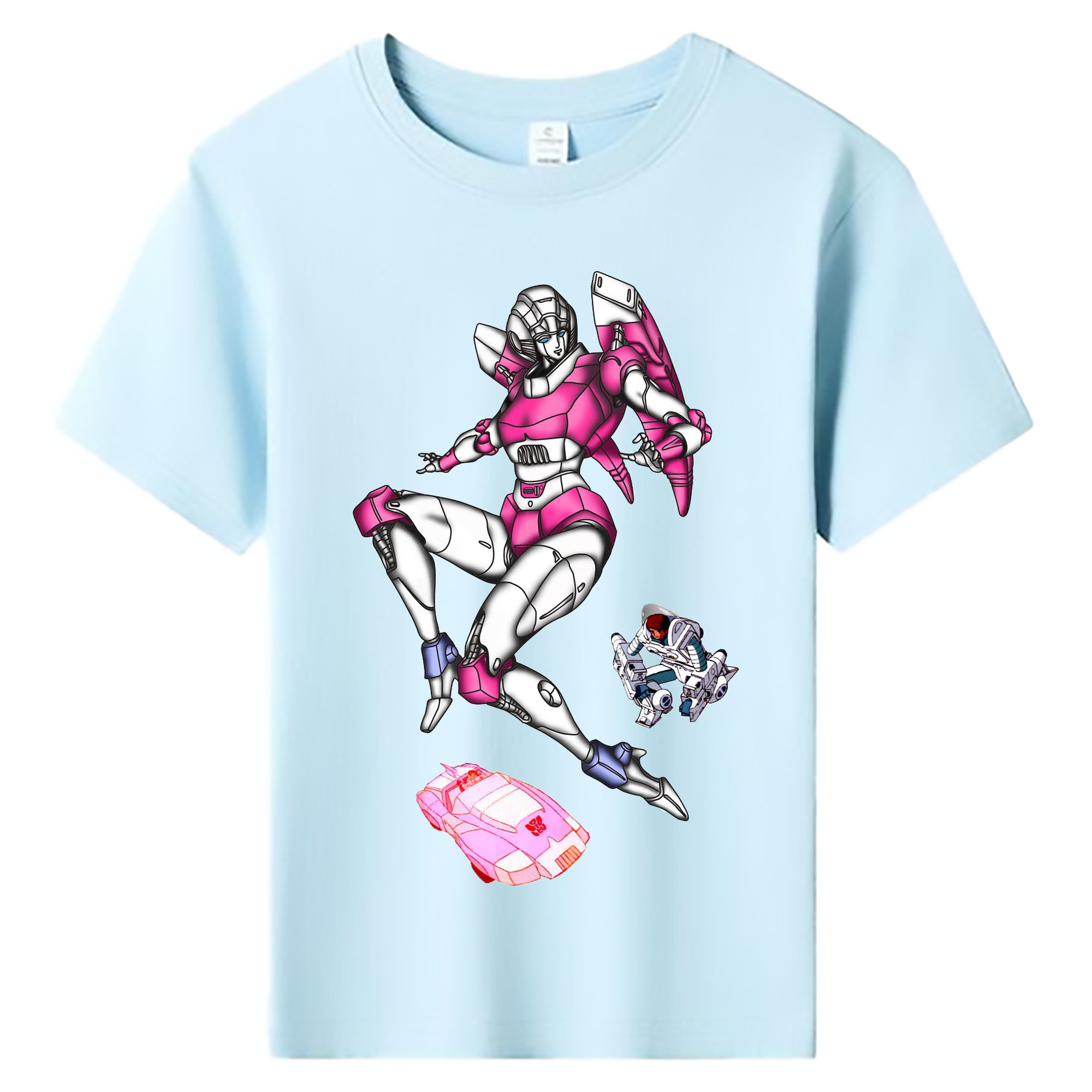 （画像用）  綿100％キッズTシャツ（フロントプリント）